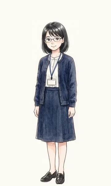 稲葉さんの立ち姿